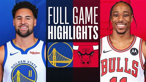 Warriors vs Bulls Game Highlights .
